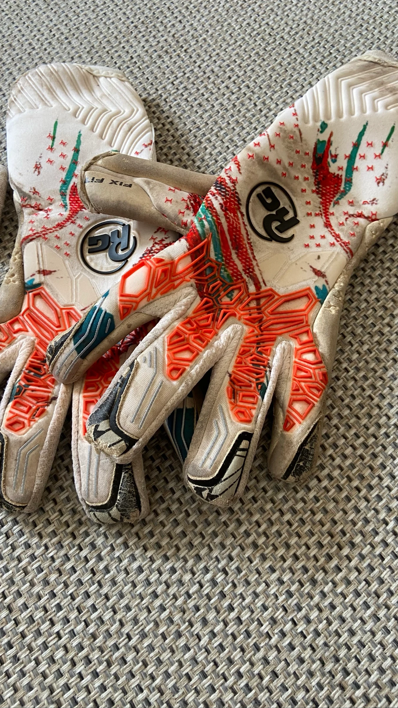 Guante de portero de fútbol RG Aversa Talla 10 – photo 3